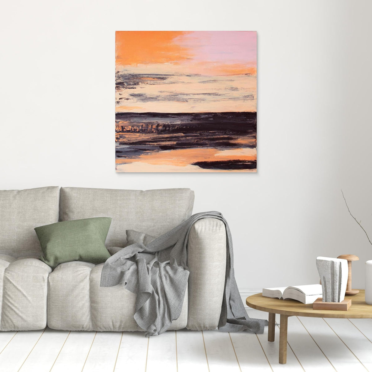 Canvas Print: Coral Beach 1 