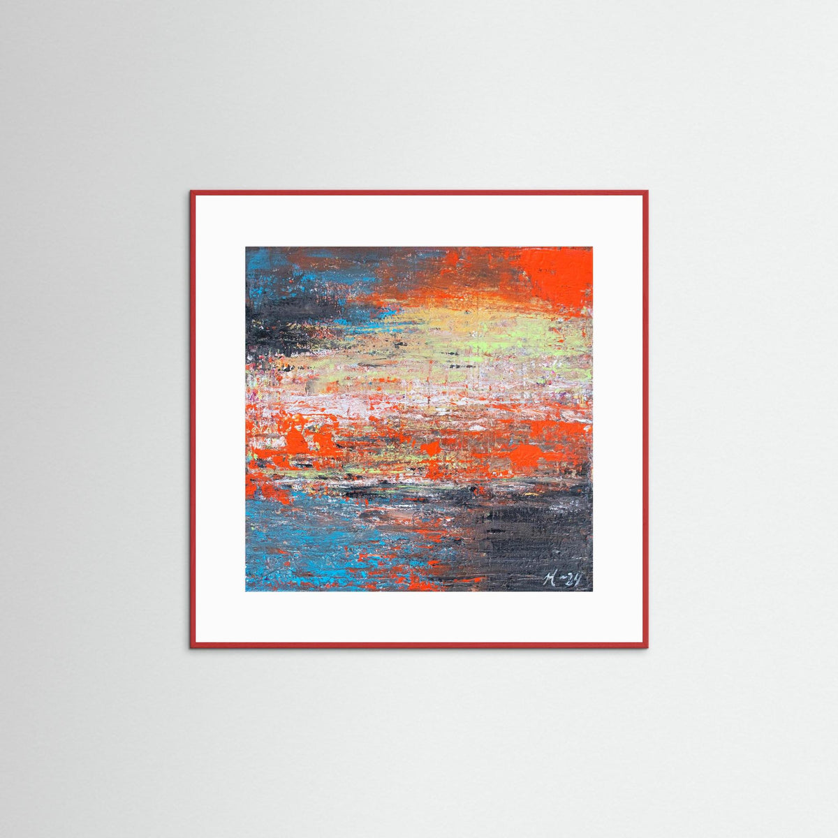 Fine Art Paper Print: "Autumn is here"