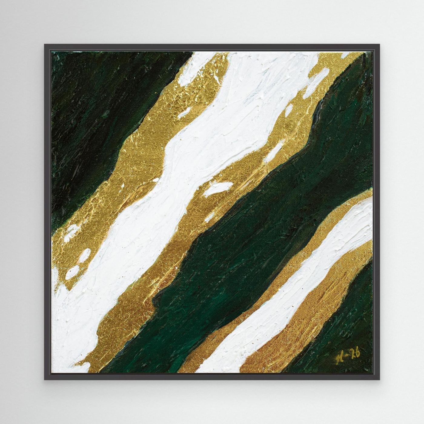 Canvas Print: "Green Current"