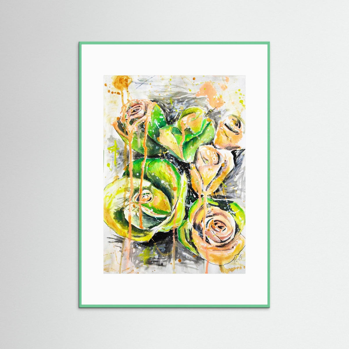 Fine Art Print: " A green day" 