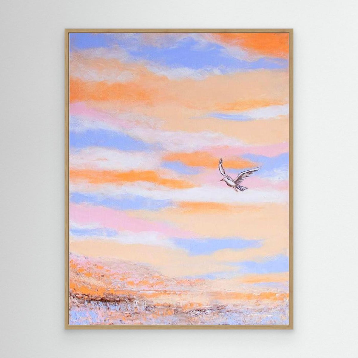 Canvas Print "Free as a bird" Piece 1 
