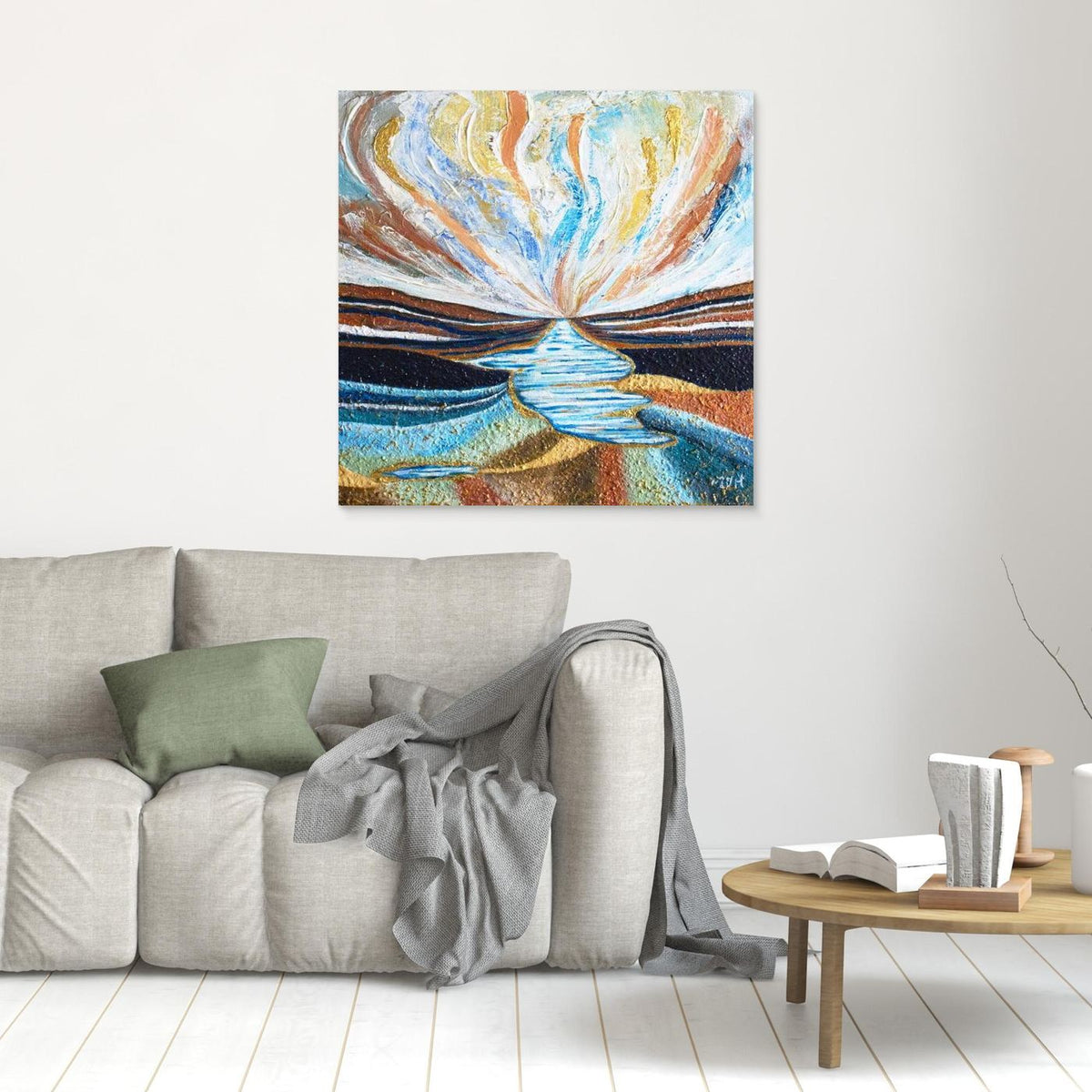 Canvas Print: "Magic ocean"