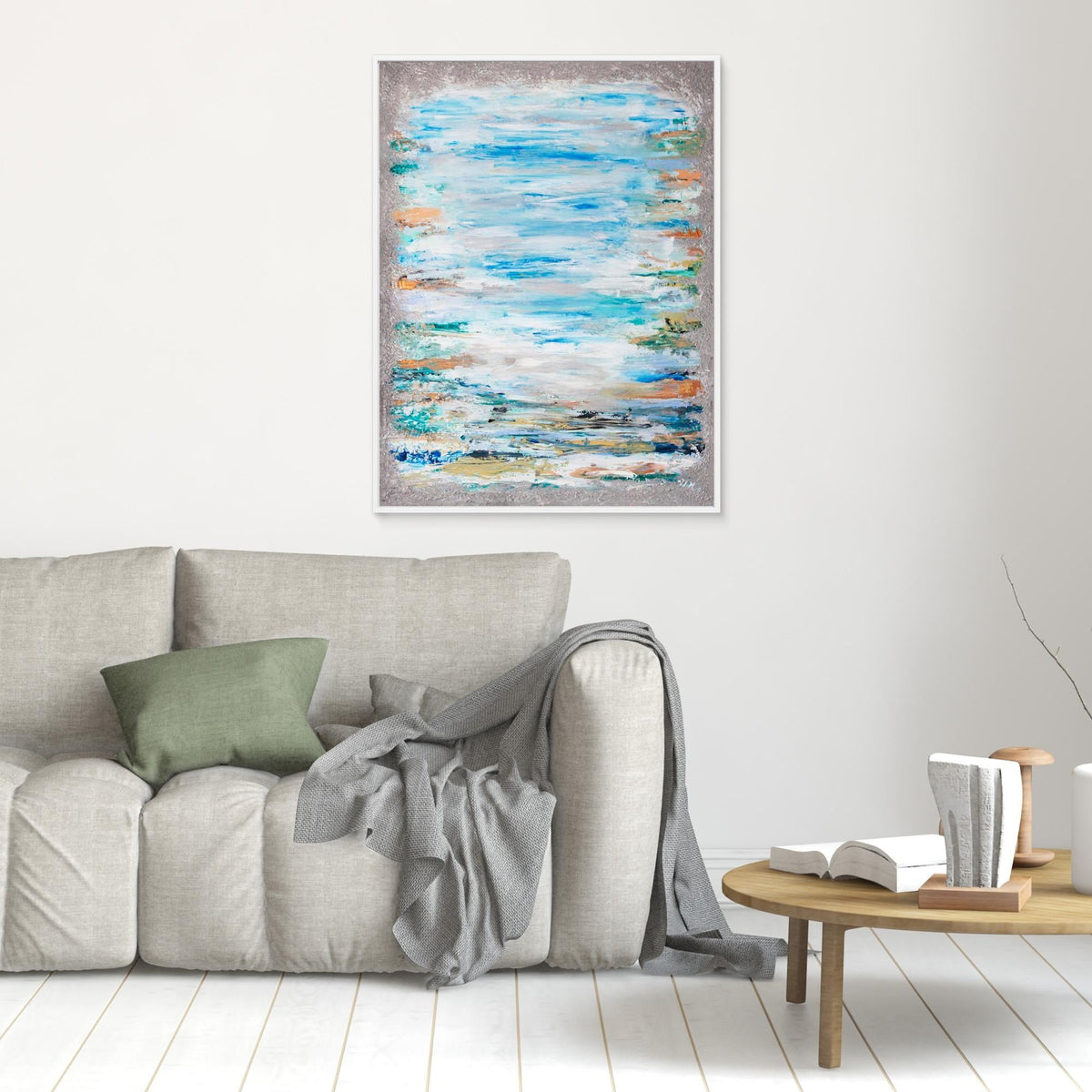 Canvas Print: "Silver Daylight" 
