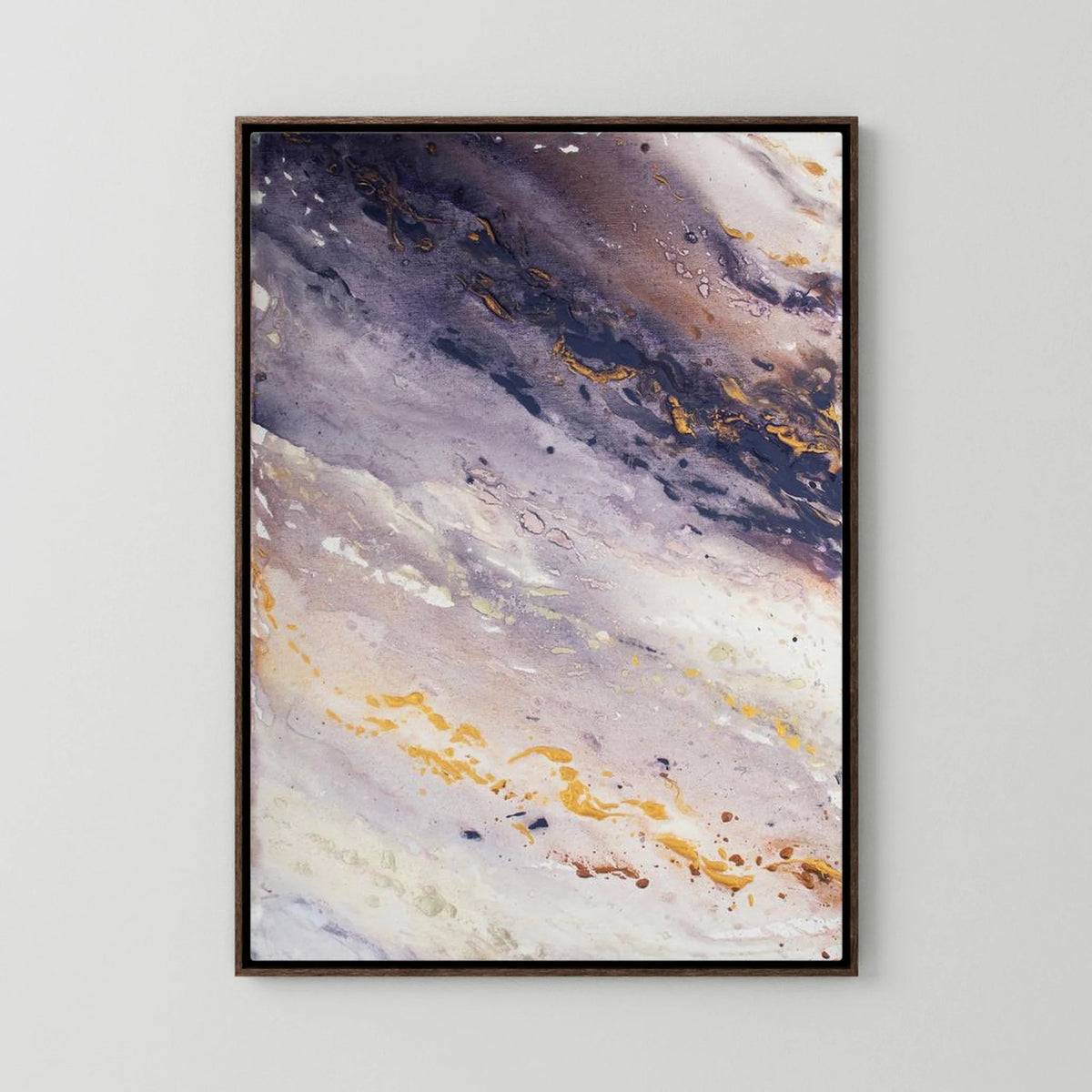 Canvas Print: "Marble Wave" piece 2 