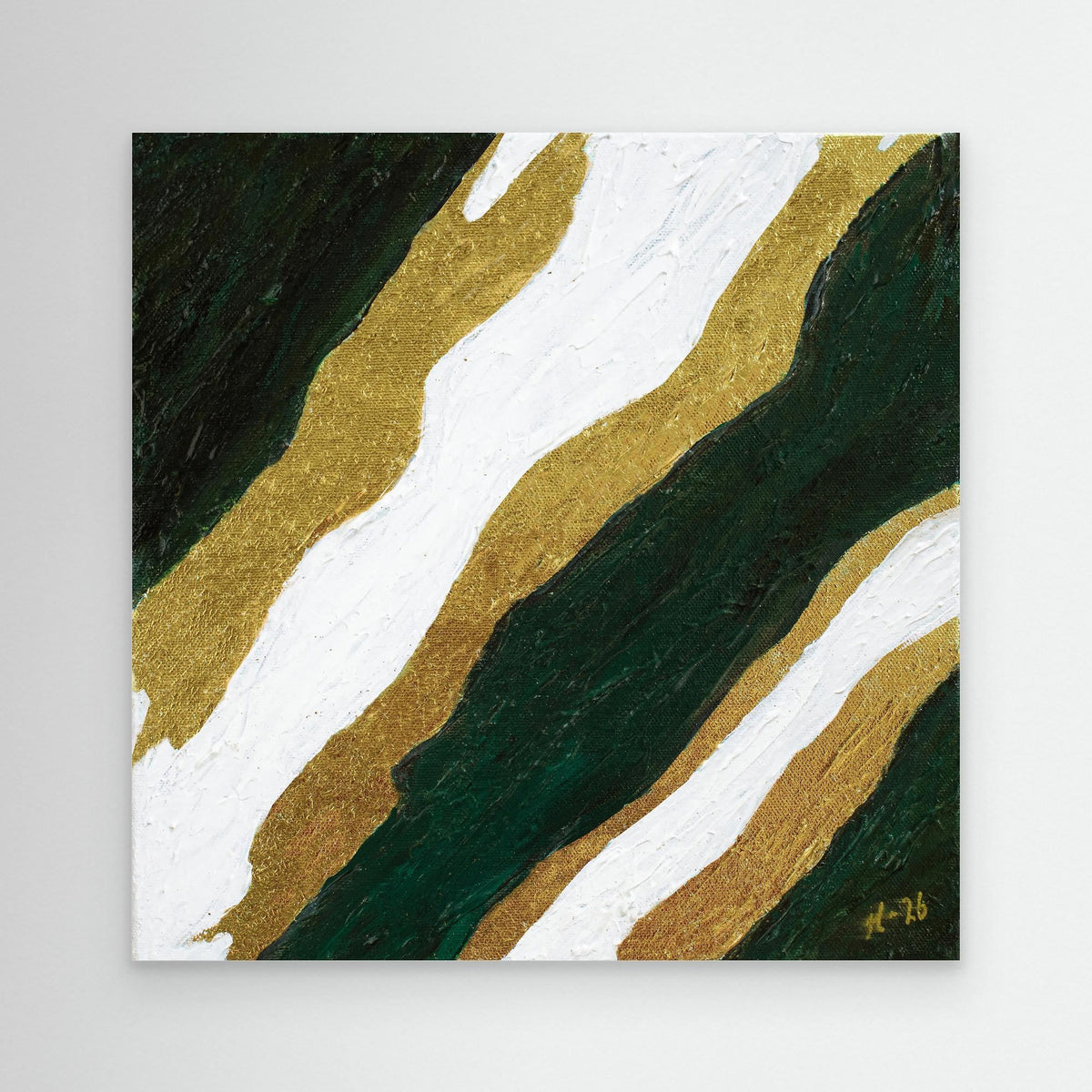 Canvas Print: "Green Current"