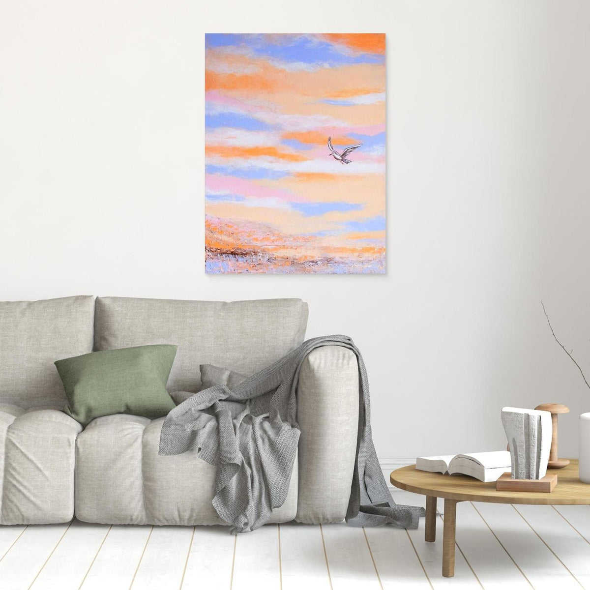 Canvas Print "Free as a bird" Piece 1 