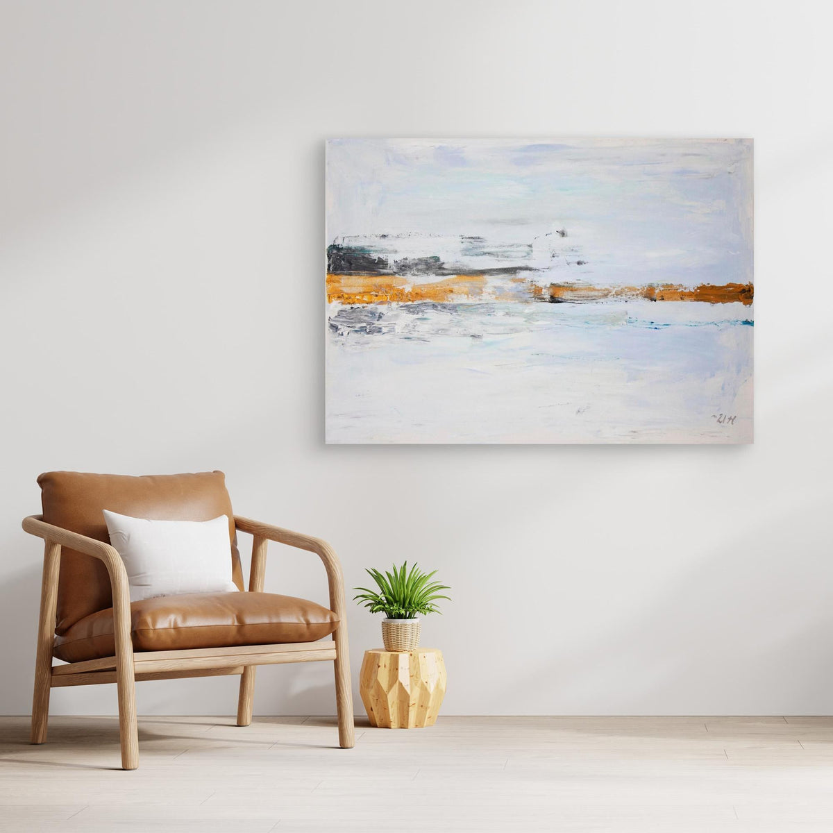 Canvas Print: "Such a lovely day"