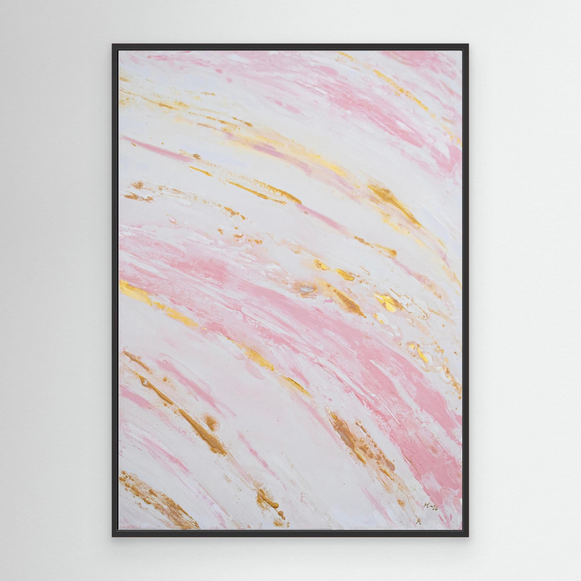 Canvas Print: "Blush Tides" piece 2